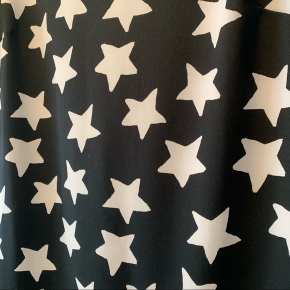 ⭐️ ASOS Neoprene Star Print Dress - Picture 3 of 4